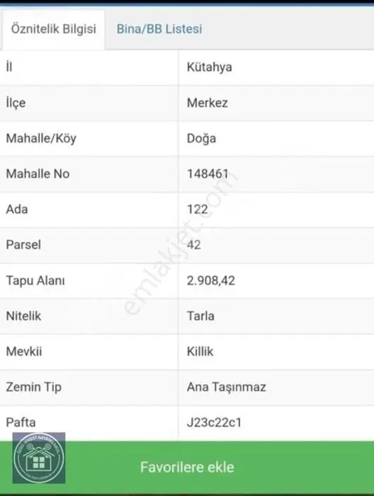 Özgü'den Termal Turizm Bölge Yakını Resmi Yolu Olan Tarla