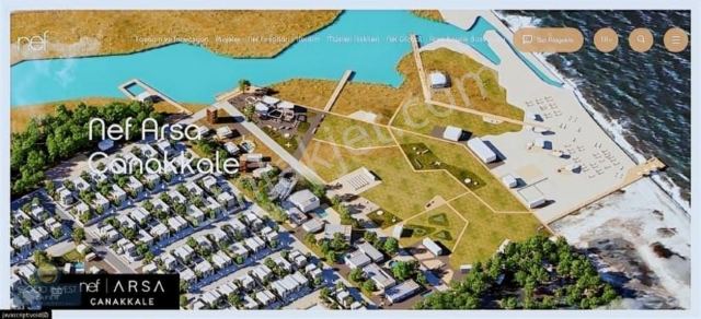 !!!fırsat!!! Biga Nef Projesinde Villa İmarlı Arsa