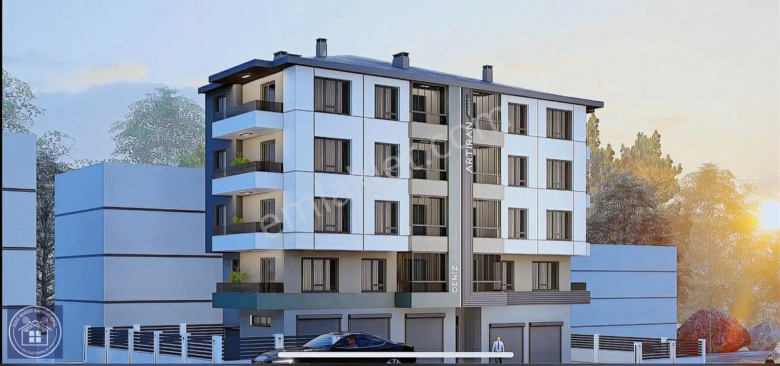 Özgü Gayrimenkul'den Zafertepe'de Cadde Üzeri Lüks 2+1 Daireler