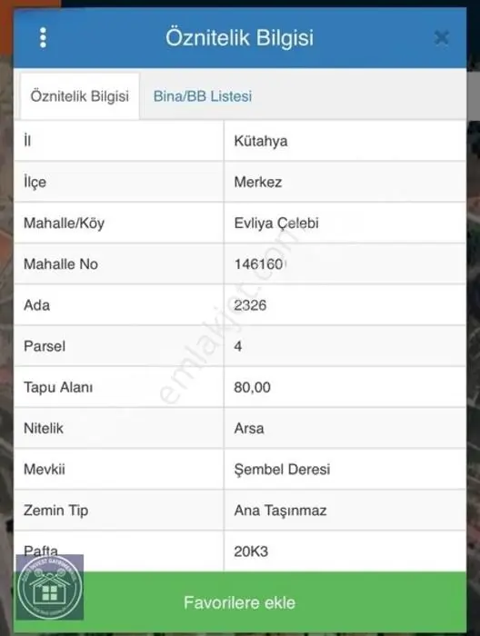 Özgü'den Şehir Hastanesi Yakını Satılık Arsa
